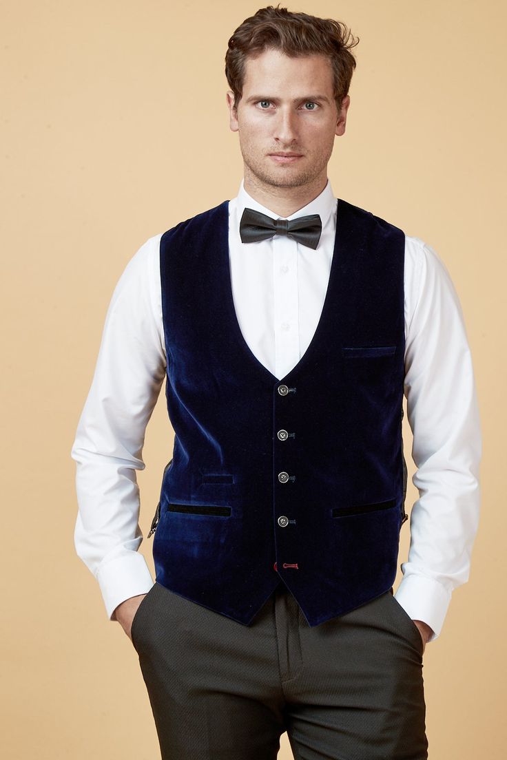 Velvet Waistcoat For Men