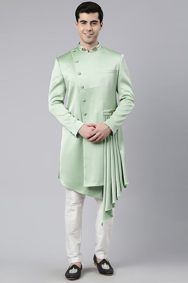 Draped Indo Western For Men